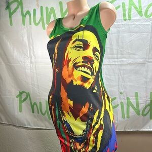 Bob Marley inspired Body Com  Dress